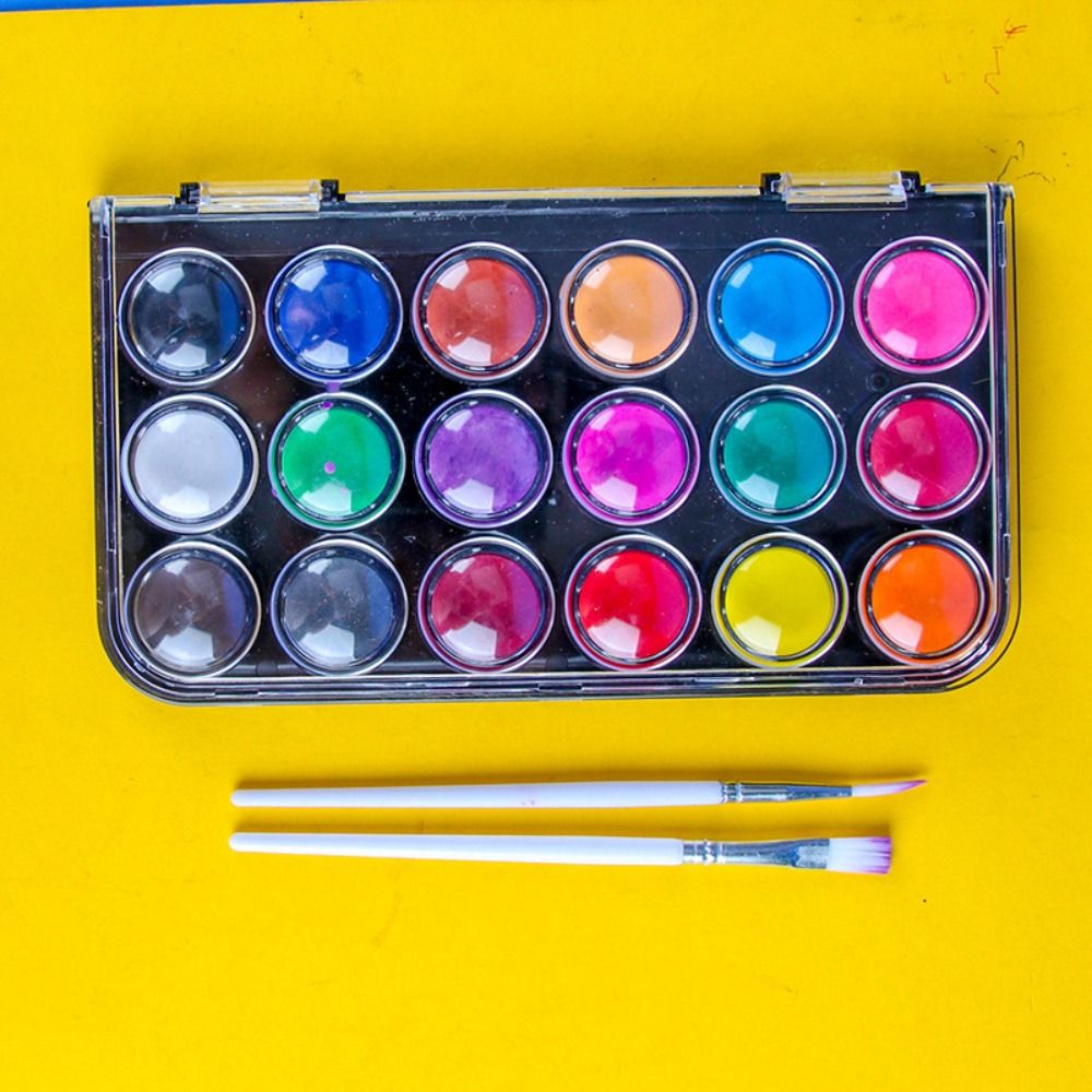 12/18/24/36Colors Solid Waterc - đánh giá và giá Watercolor Paint Set Solid Pigment