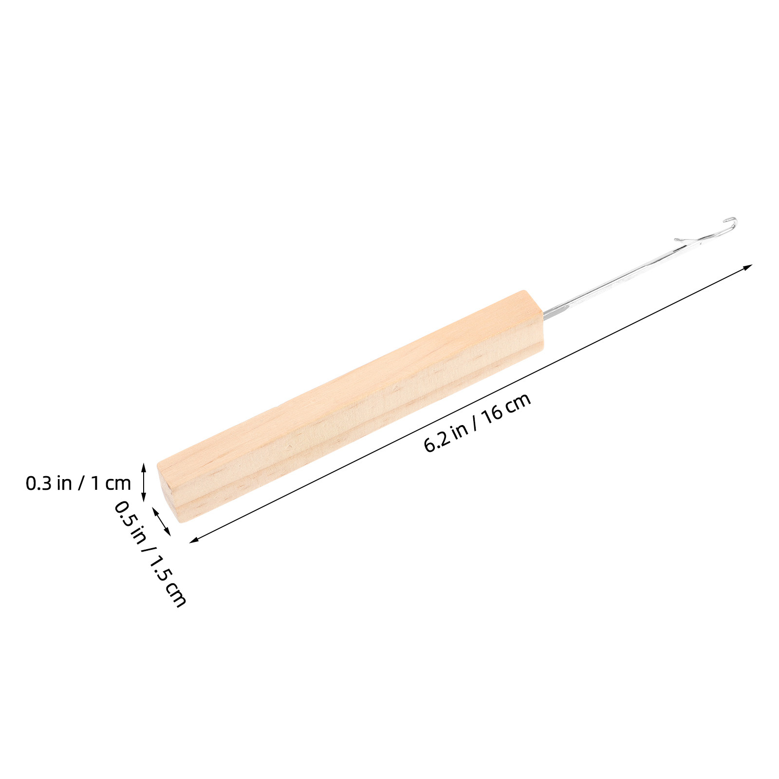 Professional Crochet Hook Set  - đánh giá và giá Wooden Crochet Hooks Ergonomic Handle