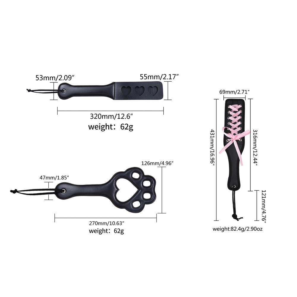 Heart-shaped BDSM Leather SP A - đánh giá và giá Craft Tools