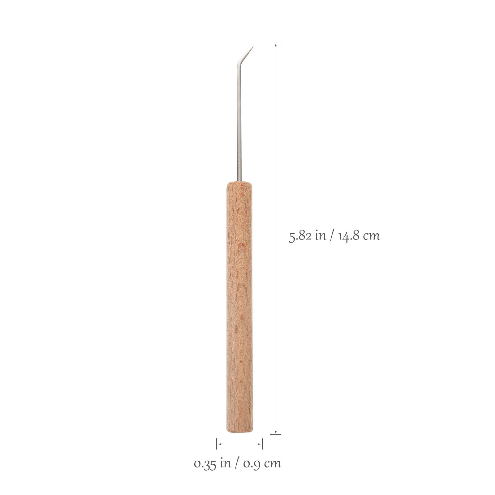 1Pcs Crochet Hook Wooden Handl - đánh giá và giá Wooden Crochet Hooks Ergonomic Handle