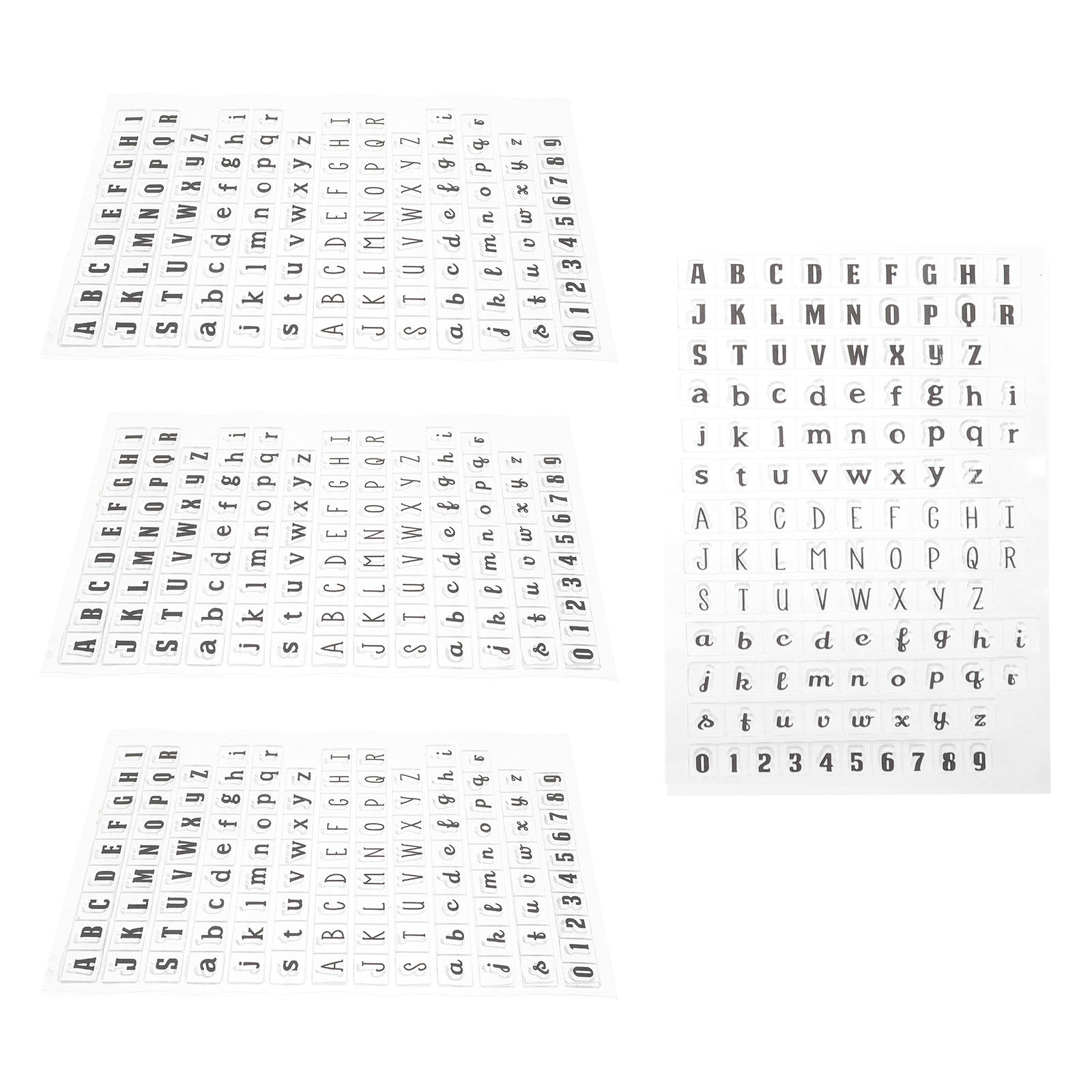 4Pcs Silicone Clear Stamps Tra - đánh giá và giá Clear Silicone Stamps For Card Making